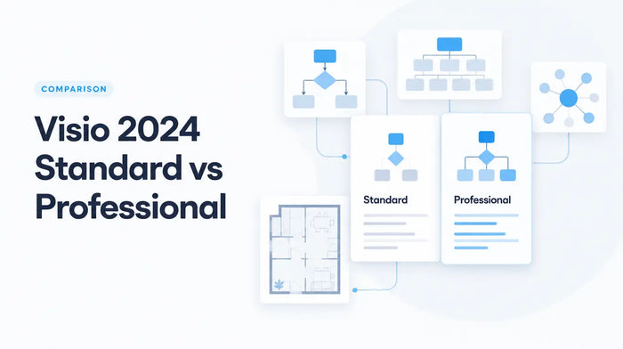 Microsoft Visio 2024 Standard vs Professional: Which Should You Choose?