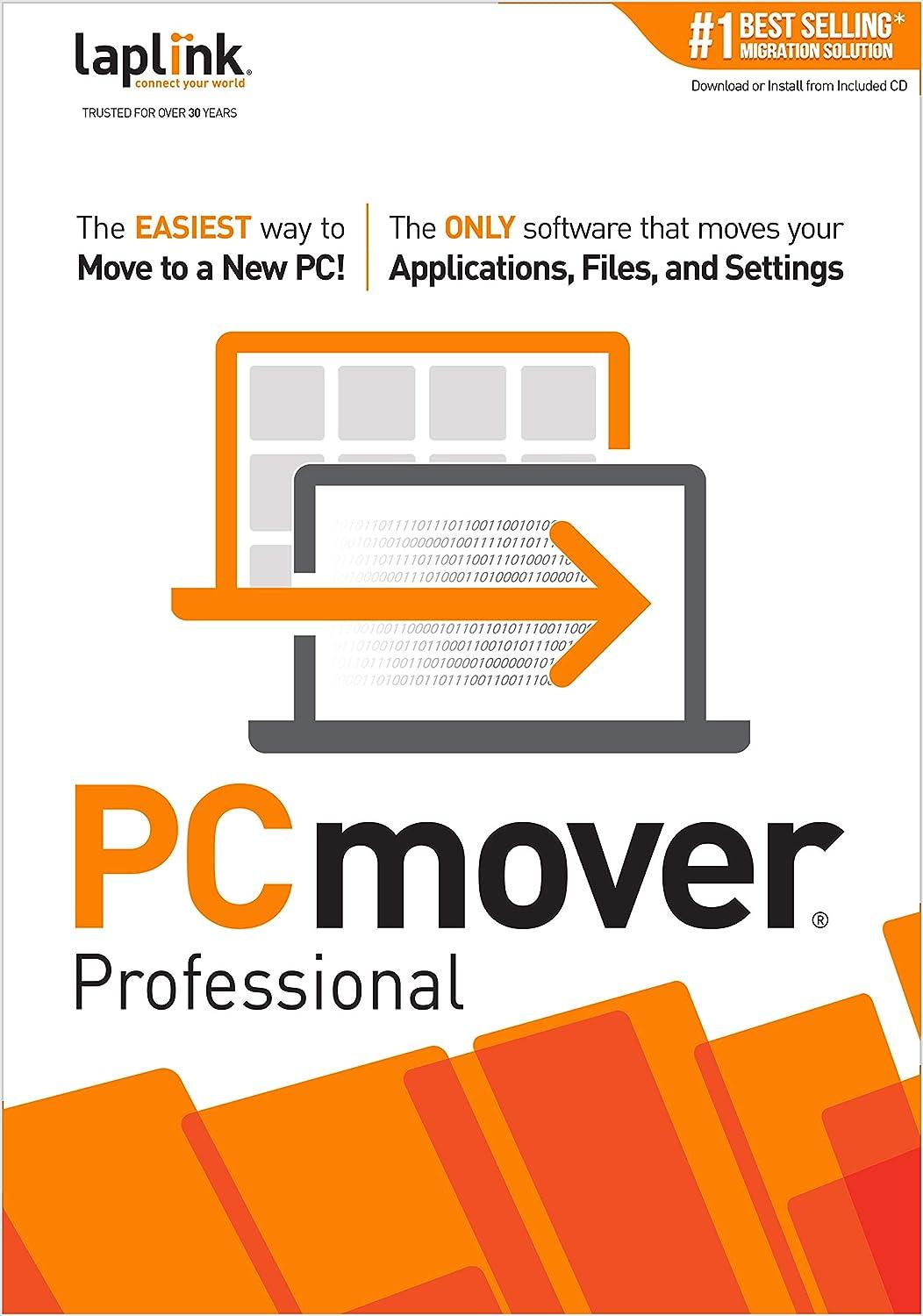 Laplink PCmover Professional 11 for Windows PC transfer