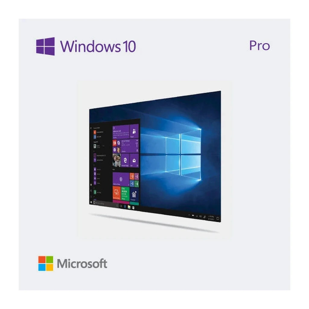 Microsoft Windows 10 Pro License (PC Download) digital software license product image