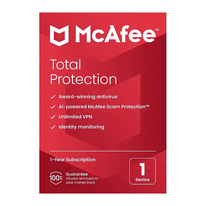 McAfee Total Protection - 1 Device Digital Delivery