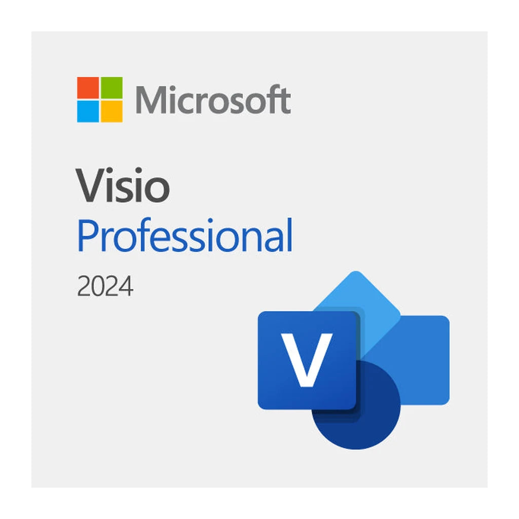 Microsoft Visio 2024 Professional Digital Delivery digital software license product image