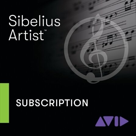 Avid Sibelius Artist – 1-Year Subscription (Windows & Mac)