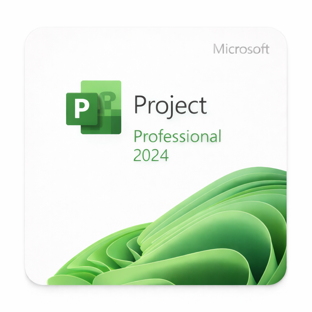 Microsoft Project 2024 Professional License