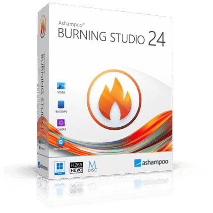 Ashampoo Burning Studio 24 main image