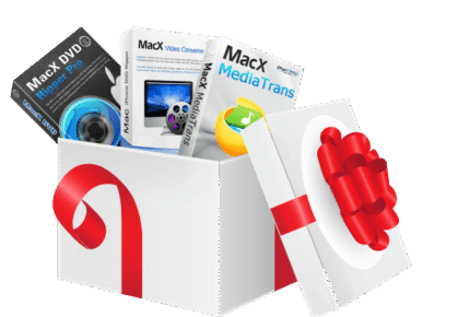 MacX DVD Ripper + MacX Video Converter + MacX Video Trans main image