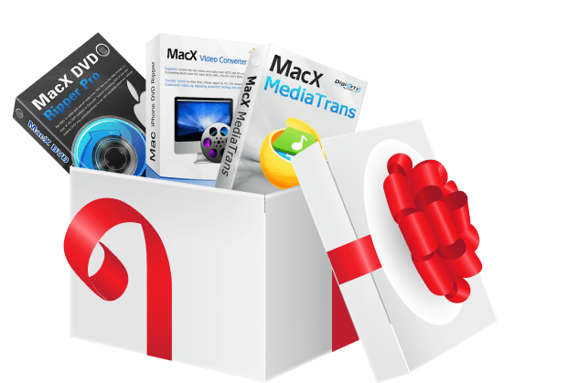 MacX DVD Ripper + MacX Video Converter + MacX Video Trans main image