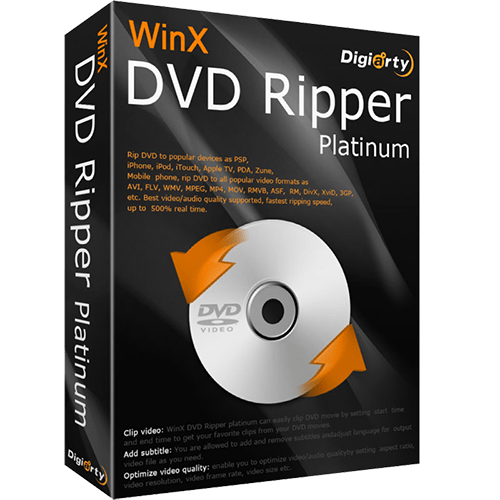 WinX DVD Ripper Platinum main image