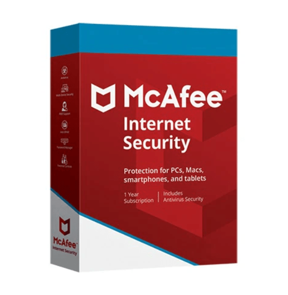 McAfee Internet Security 1-User 1-Year PC main image