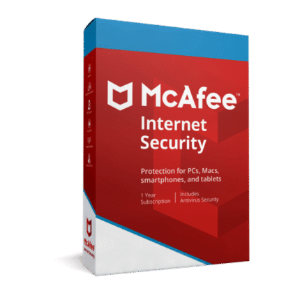 McAfee Internet Security (1-Year, 10 PCs/Mac) Download main image