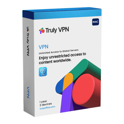 Truly VPN 1-Year 3 Devices for Mac main image
