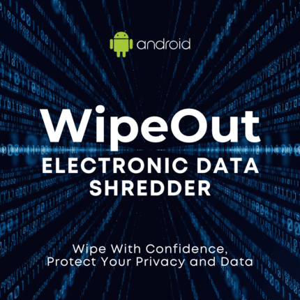 WipeOut Electronic Data Shredder (Android) main image