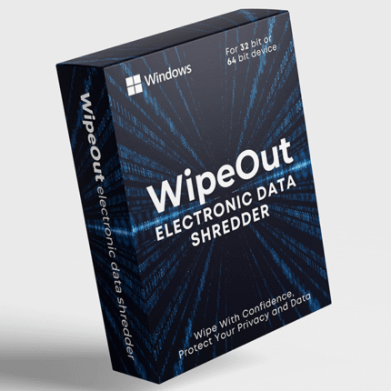 WipeOut Electronic Data Shredder (Windows) main image